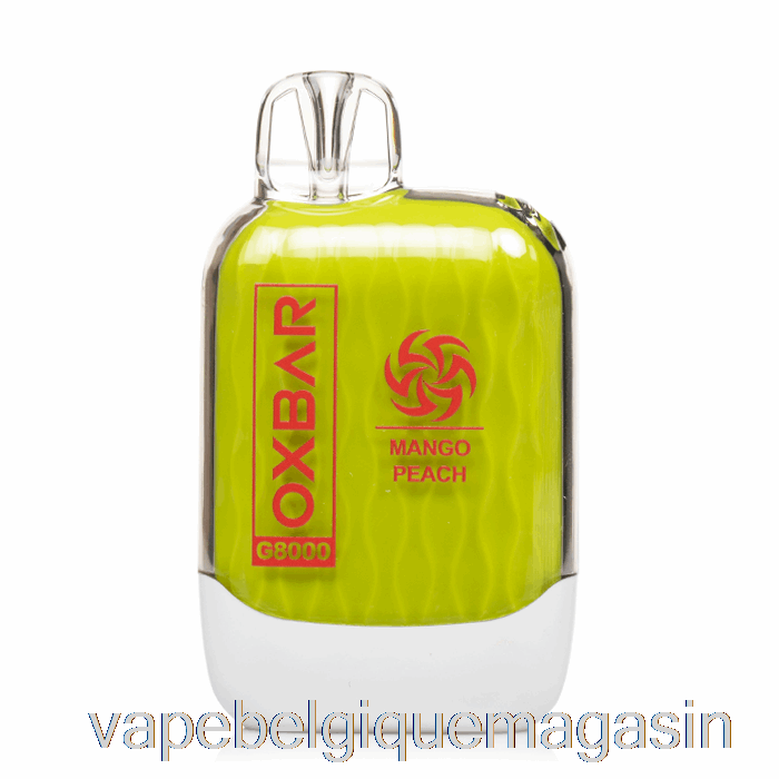 Vape Belgique Oxbar G8000 Jetable Mangue Pêche